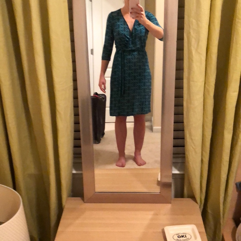 Market Spruce medium wrap dress